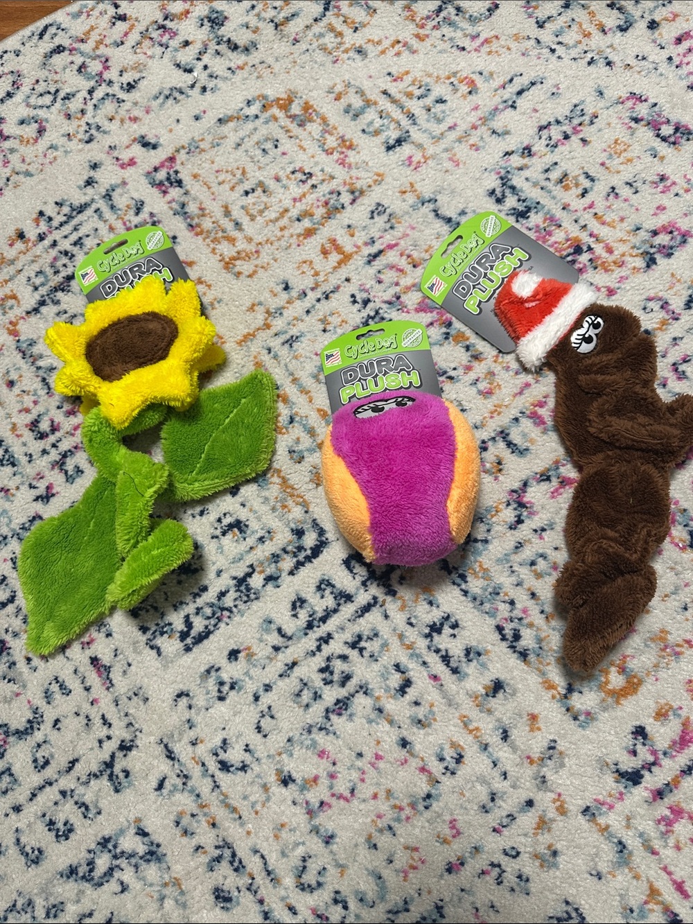 Cycle Dog  Toys, Set of 3, NWT